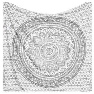 White & Gray Tapestry